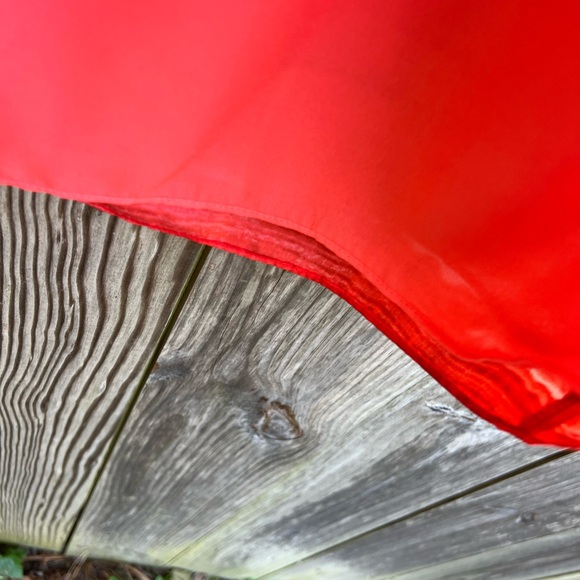 MICHEAL KORS Orange Coral Geometric Tie Dye Dress Women’s 6 - Picture 6 of 12
